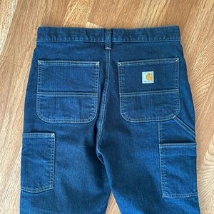 Men’s double knee carhartt jeans.
